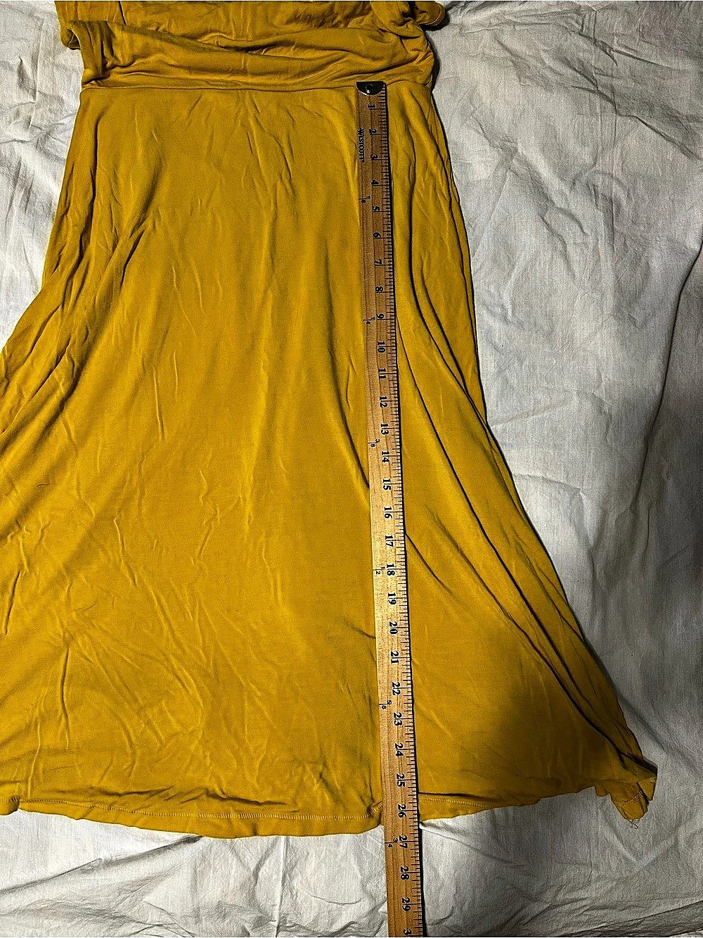 Wilted Free Yellow Maxi Dress Large
